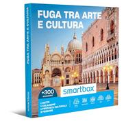 Smartbox - Cofanetto Regalo per Uomo o Donna - Fuga tra Arte e Cultura - Idee Regalo Originale - 1 Notte con Colazione e 1 proposta culturale per 2 Persone