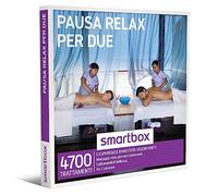 Smartbox - Cofanetto Regalo per Uomo o Donna - Pausa Relax per Due - Idee Regalo Originale - 1 Esperienza Benessere per 2 Persone
