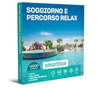 Smartbox - Cofanetto Regalo per Uomo o Donna - Soggiorno e Percorso Relax - Idee Regalo Originale - 1 Notte con Colazione e 1 Percorso Benessere per 2 Persone