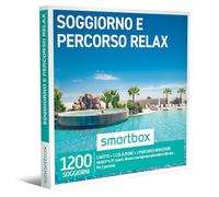 smartbox - Cofanetto Regalo per Uomo o Donna - Soggiorno e Percorso Relax - Idee Regalo Originale - 1 Notte con Colazione e 1 Percorso Benessere per 2 Persone