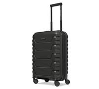 SMARTBOX Edition 01 articolo genealogico, Nero , Koffer S (55 cm) erweiterbar, Trolley rigido con ruote girevoli