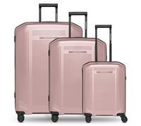 SMARTBOX Edition 02 articolo genealogico, Rosa metallizzata., Kofferset (3-teilig), Trolley rigido con 3 ruote girevoli
