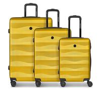 Smartbox Edition 03 4 ruote Set di valigie 3 pezzi giallo