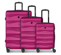 Smartbox Edition 03 4 ruote Set di valigie 3 pezzi rosa