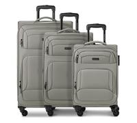 Smartbox Edition 04 4 ruote Set di valigie 3 pezzi espandibile grigio