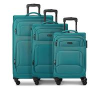 Smartbox Edition 04 4 ruote Set di valigie 3 pezzi espandibile ottanio