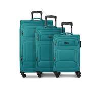 Smartbox Edition 04 4 ruote Set di valigie 3 pezzi espandibile ottanio