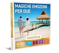 smartbox - Cofanetto Regalo per Uomo o Donna - Magiche Emozioni per Due - Idee Regalo Originale - Un Soggiorno o Una Cena o Una Pausa Benessere o un'attività di Svago per 2 Persone