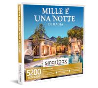smartbox - Cofanetto Regalo Mille e Una Notte di magia - Idea Regalo per Lui e Lei - 1 o 2 Notti con Colazione o Cena o Relax per 2