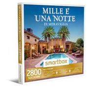 smartbox - Cofanetto Regalo Mille e Una Notte di meraviglia - Idea Regalo Originale - 1, 2 o 3 Notti con Colazione, aperitivo, Pausa Relax o Cena per 2