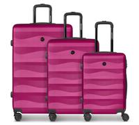 Smartbox Edition 03 4 ruote Set di valigie 3 pezzi rosa