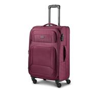 Smartbox Trolley morbido per uomo e donna, 41 x 27 x 67 cm, 4 ruote e lucchetto a combinazione, espandibile con piega di espansione, leggera 3,1 kg (Edition 04)