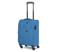 Smartbox valigia cabina morbida 56 cm trolley leggero 4 ruote con lucchetto bagaglio a mano espandibile 2,6 kg Edition 04