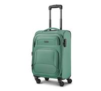 Smartbox Valigia morbida da cabina per uomo e donna, 36 x 23 x 55 cm, 4 ruote e lucchetto a combinazione, espandibile con piega di espansione, leggera 2,6 kg (Edition 04)