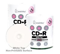 Smartbuy CDR CD-R 700 MB/80MIN 52 x bianco top Blank media Disc registrabili dati video con avvolto termoretraibile 200-Disc