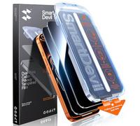 SMARTDEVIL Confezione da 2 pellicole protettive per schermo privacy in vetro temperato infrangibile per Phone 17 Pro, anti spia a 28°, durezza 9H, rimozione automatica della polvere, senza bolle