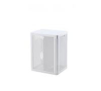 Smartdual - Cesto portabiancheria a 2 scomparti, 84 l, coperchio separato per biancheria colorata e bianca, con manici per il trasporto, facile da montare, design moderno, antracite/bianco/grigio