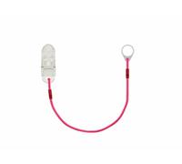 SmartEAR Clip di sicurezza singola per apparecchi acustici, Rosa neon, 9 mm