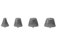 SmartEAR - Cupole per apparecchi acustici - Accessori per apparecchi acustici - Puntali in silicone - per Signia Click Sleeve - Cupole di ventilazione - S - 6pz