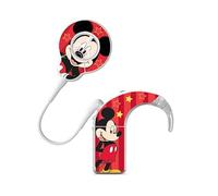 SmartEar Disney Skins für Hörgeräten - leicht, robust und langlebig - rückstandsfreie Anbringung - bunte Dekoration - Cochlear NUCLEUS 8 - Disney Mickey & Friends - Mickey
