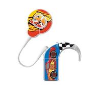 SmartEAR - Skins für Cochlear Nucleus 8 Audio Prozessoren - Lizenzierte Disney-Designs - Langlebige Aufkleber für Soundprozessoren - Ästhetische blasenfreie Verklebung - Pixar Autos Lightning McQueen
