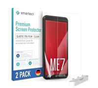 smartect TPU Pellicola Protettiva 2 Pezzi per Emporia Smart ME7 | Schermo Protettivo HD Anti Graffio, Senza Bolle, Ultra Trasparente, Compatible Impronte Digitali, Compatible Cover
