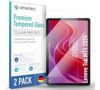 smartect Vetro Temperato [2 Pezzi, Clear] compatibile con Lenovo Tab M11 2024, Pellicola Protettiva HD Anti Graffio, Senza Bolle, Durezza 9H, 0.3mm Ultra Trasparente, Ultra Resistente
