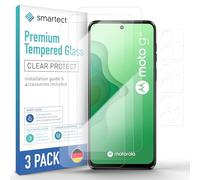 smartect Vetro Temperato [3 + 3 Pezzi, Clear] compatibile con Motorola Moto G14, Schermo + Fotocamera, Pellicola Protettiva HD Anti Graffio, Senza Bolle, Durezza 9H, 0.3mm Ultra Trasparente