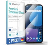 smartect Vetro Temperato [3 Pezzi, Clear] compatibile con Fairphone 5, Pellicola Protettiva HD Anti Graffio, Senza Bolle, Durezza 9H, 0.3mm Ultra Trasparente, Ultra Resistente