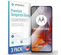 smartect Vetro Temperato [3 Pezzi, Clear] compatibile con Motorola Moto G75 5G, Pellicola Protettiva HD Anti Graffio, Senza Bolle, Durezza 9H, 0.3mm Ultra Trasparente, Ultra Resistente