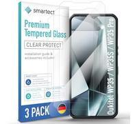 smartect Vetro Temperato [3 Pezzi, Clear] compatibile con Oukitel WP35 / WP35S / WP35 Pro, Pellicola Protettiva HD Anti Graffio, Senza Bolle, Durezza 9H, 0.3mm Ultra Trasparente, Ultra Resistente