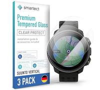 smartect Vetro Temperato [3 Pezzi, Clear] compatibile con Suunto Vertical, Pellicola Protettiva HD Anti Graffio, Senza Bolle, Durezza 9H, 0.3mm Ultra Trasparente, Ultra Resistente