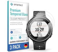 smartect Vetro Temperato 3 Pezzi per Garmin Forerunner 235 | Schermo Protettivo HD Anti Graffio, Pellicola Protettiva Senza Bolle, 0.3 mm Ultra Trasparente, Durezza 9H, Ultra Resistente