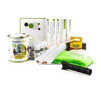 SmarterSurfaces Pittura Lavagna Smart Trasparente - Vernice Effetto Lavagna Colorata - Lavabile - Scrivibile a Pennarelli - Muro Lavagna Fai da te - 2m² Trasparente