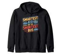 Smartest Kid On The Shortest Bus - Felpa con Cappuccio