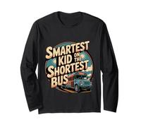 Smartest Kid On The Shortest Bus Intelligence Metaphor - Maglia a Manica