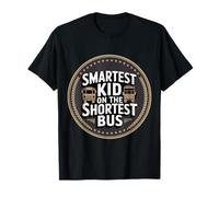 Smartest Kid On The Shortest Bus - Maglietta