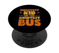 Smartest Kid On The Shortest Bus Metafora dell'intelligence PopSockets PopGrip Adesivo