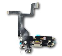Smartex® Connettore di Ricarica Compatibile con iPhone 13 PRO - Dock Charging Flex di Ricambio Bianco