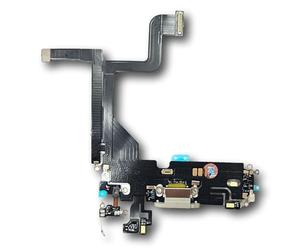 Smartex® Connettore di Ricarica Compatibile con iPhone 13 PRO - Dock Charging Flex di Ricambio Bianco