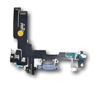 Smartex® Connettore di Ricarica Compatibile con iPhone 14 - Dock Charging Flex di Ricambio Blu