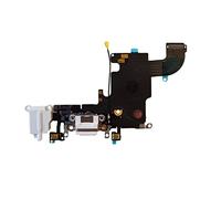 Smartex Connettore di Ricarica Compatibile con iPhone 6S Bianco - Dock Charging Flex di Ricambio con Parti elettriche per Microfono, Antenna, audiojack, Tasto Home
