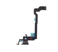 Smartex® Connettore di Ricarica Compatibile con iPhone X / 10 Nero - Dock Charging Flex di Ricambio con Parti elettriche