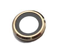 Smartex® Cornice con Lente per Camera Posteriore Compatibile con iPhone 6 Plus - Oro