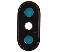 Smartex® Cornice con Lente per Camera Posteriore Compatibile con iPhone X - Nero