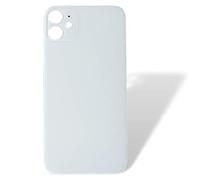 Smartex® Ricambio Vetro Scocca Posteriore Compatibile con iPhone 11 | Back Glass (Bianco)