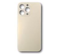 Smartex® Ricambio Vetro Scocca Posteriore Compatibile con iPhone 13 PRO | Back Glass (Oro)