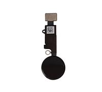 Smartex® Tasto Home Nero con Cavo Flessibile Compatibile con iPhone 7