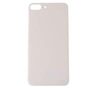 Smartex® Vetro copribatteria per scocca Posteriore Big Hole Compatibile con iPhone 8 Plus | Senza Logo (Oro)