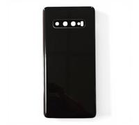 Smartex® Vetro copribatteria per scocca Posteriore Big Hole Compatibile con Samsung Galaxy S10 Plus (G975) - Senza Logo